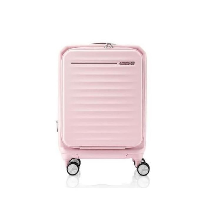 Koper American Tourister Frontec 20inch Cabin Pink Original
