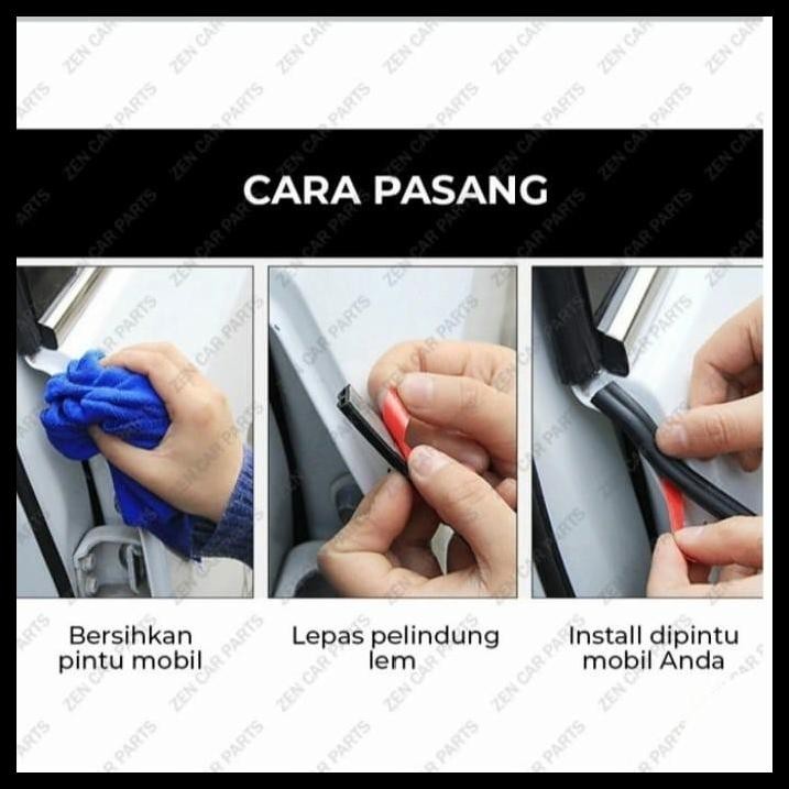TERBARU LIST PINTU KARET 5M LIST PINTU MOBIL STRIP RUBBER TOYOTA AVANZA 