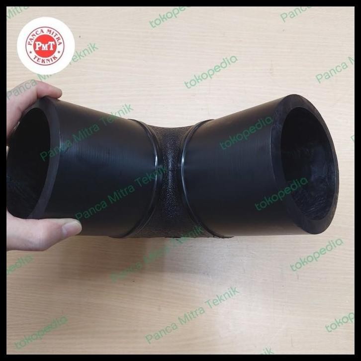 GRATIS ONGKIR ELBOW HDPE 90 4" INCH (110MM) PN16 / ELBOW BUTT FUSION HDPE 