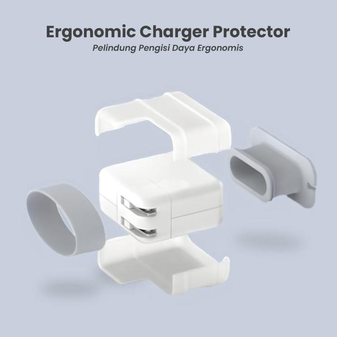 ready Cover Charger Macbook 01 Case Pelindung Kabel Casing Pelindung Adaptor