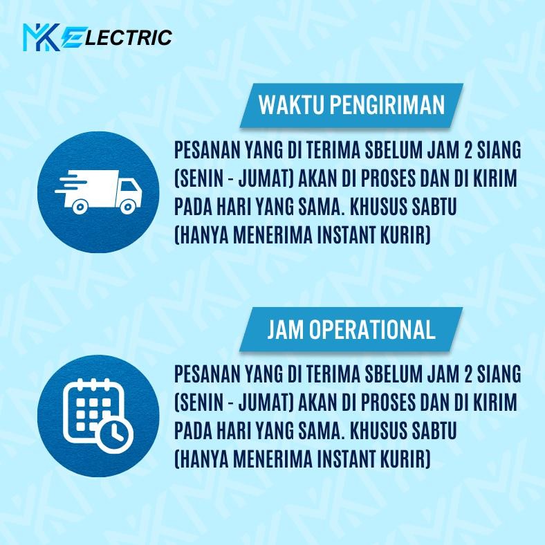 Premium (Ready) Powell - Digital Volt, Ampere, & Hz Meter (96X96) / Multifunction Digital Panel / Mu