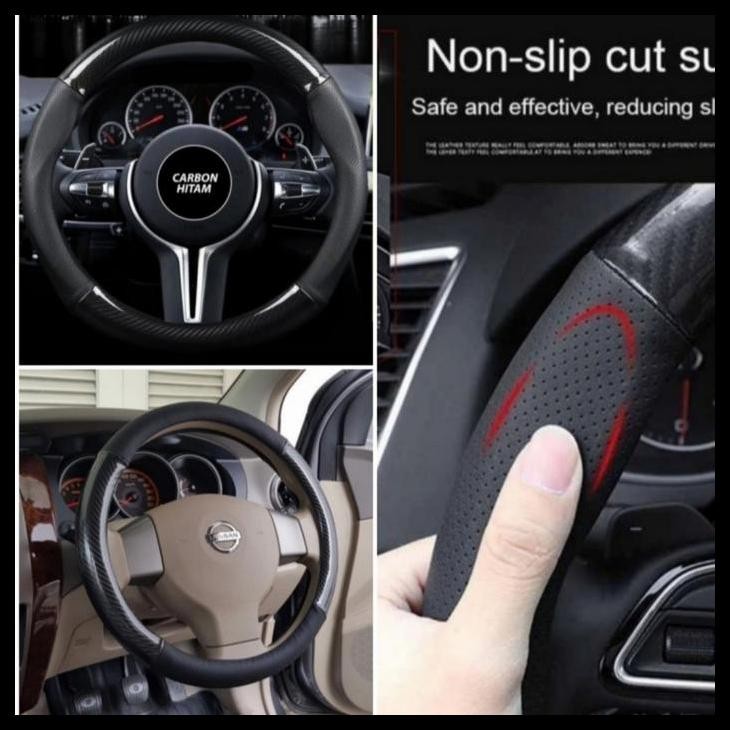 BEST DEAL COVER STIR CARBON / SARUNG STIR MOBIL KIJANG KAPSUL 