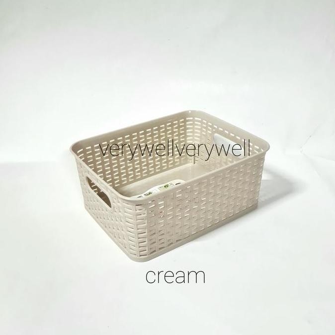 new  Asvita BK 283 keranjang basket plastik segi manhattan