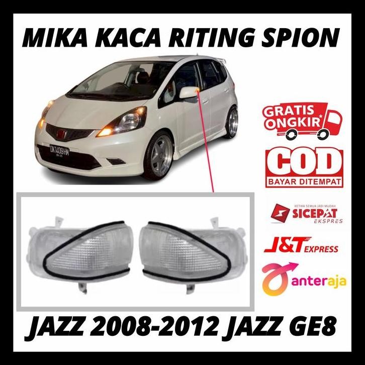 TERBARU MIKA KACA LAMPU RITING SEIN SEN SPION JAZZ 2008-2012 JAZZ GE8 