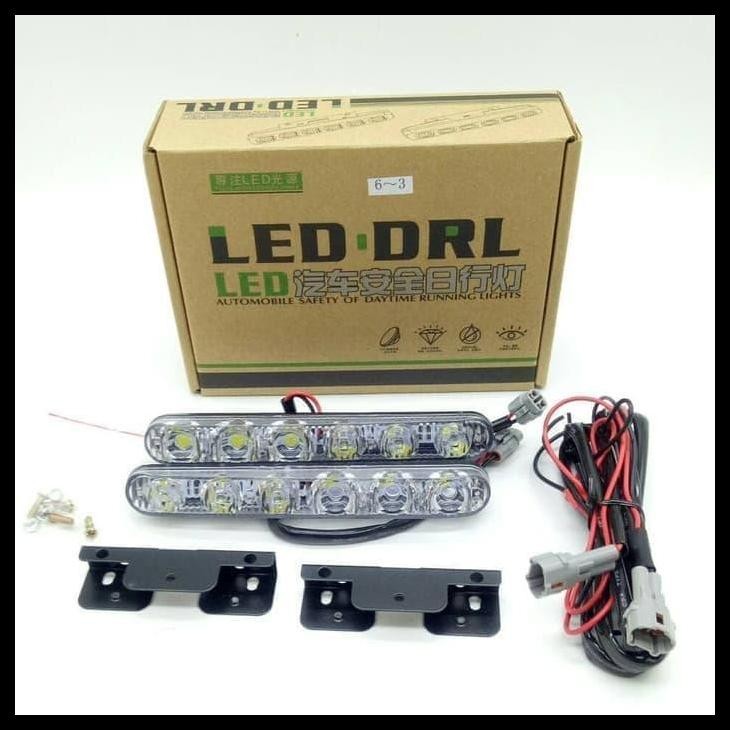 BEST DEAL LAMPU LED DRL 6 TITIK MOBIL TERIOS 