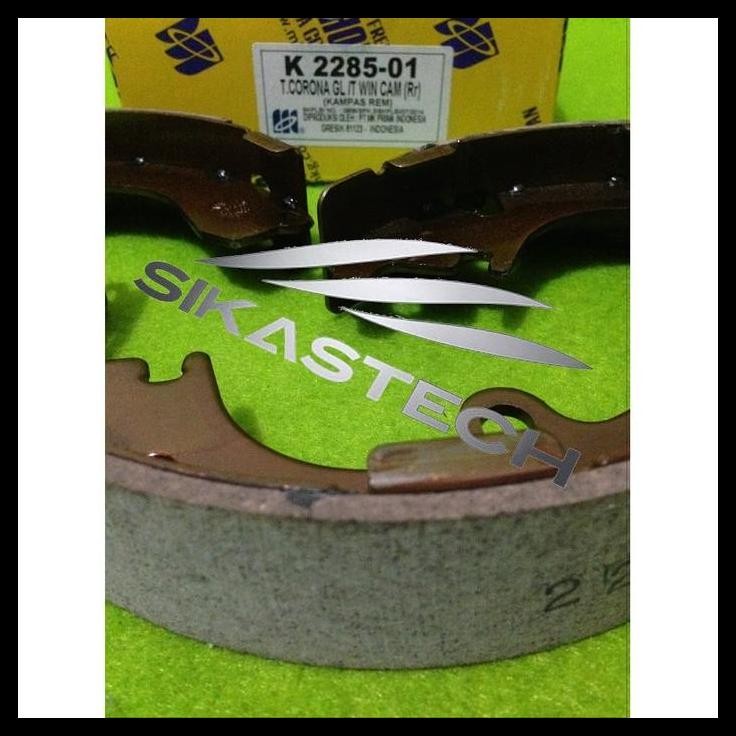 DISKON KAMPAS REM SEPATU BELAKANG TOYOTA CORONA GL EX SALOON TWINCAM ABSOLUTE