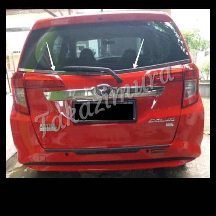TERBARU LIS LIST PINTU BELAKANG CHROME MOBIL SIGRA