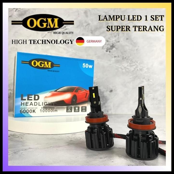 TERMURAH OGM - BOHLAM LAMPU LED MOBIL ALL NEW AVANZA 2019-ONWARD 32V 6000K (HS) 