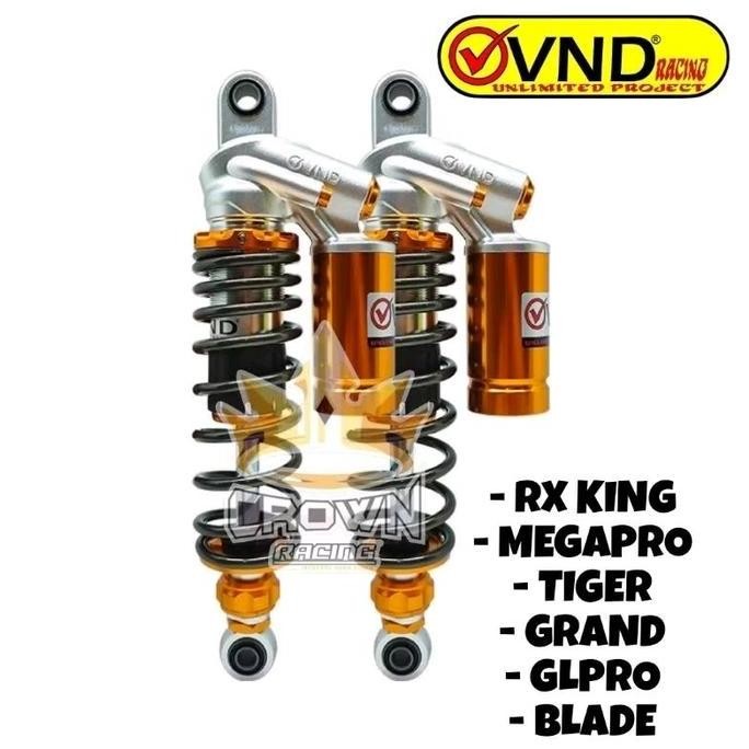 Shock VND Click Rebound Tabung Atas Bebek 320mm RX King / Ter / Megapro / Grand / Blade / GL Motor M