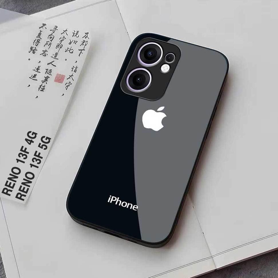 Softcase Kaca OPPO RENO 13F 5G - Casing HP RENO 13F 4G Terbaru [M274] Casing OPPO - Motif Keren Aest
