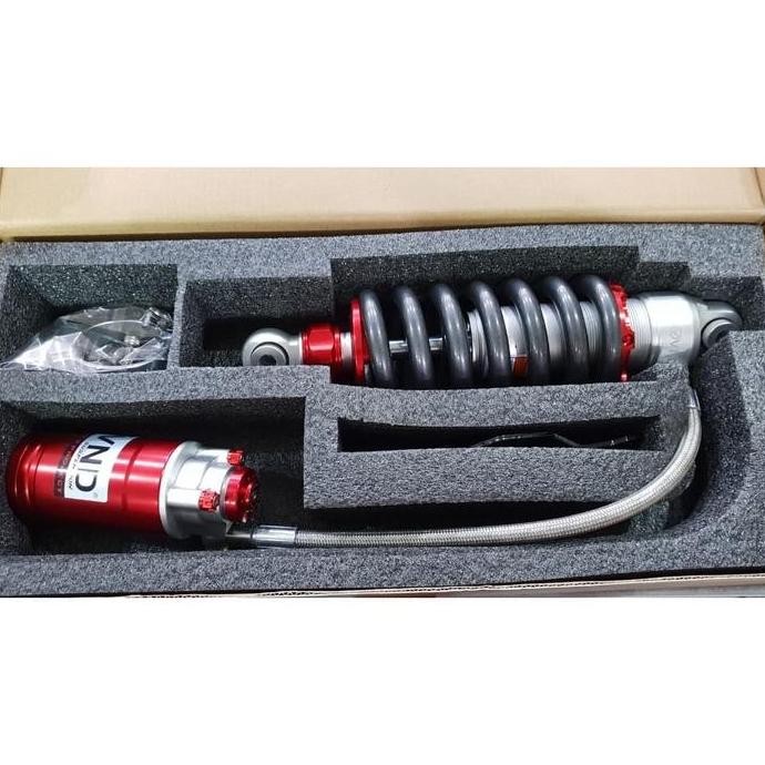 Shock Shockbreaker VND Sonic 150R 230mm tabung Titanium Red