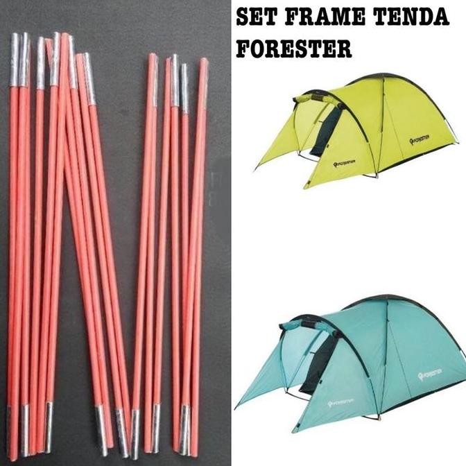 NEW Set frame rangka tenda forester ivory bingkai tenda rangka tenda