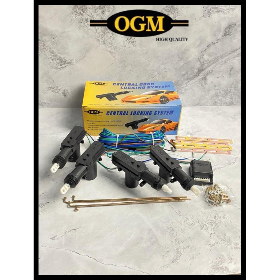 GRATIS ONGKIR CENTRAL LOCK SENTRAL LOCK KUNCI MOBIL TOYOTA AGYA OGM HIGH QUALITY