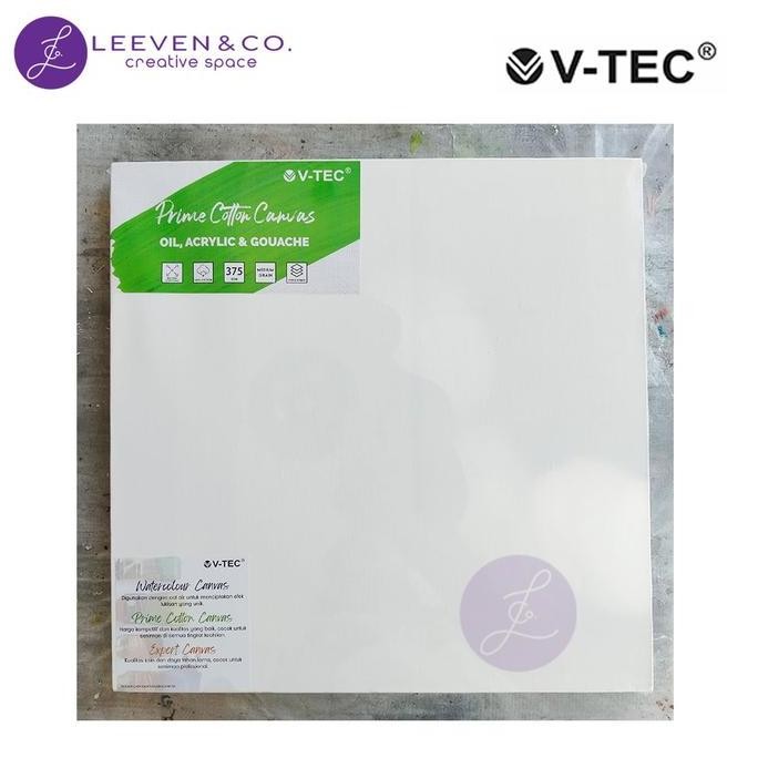 

V-Tec Kanvas Bingkai Prime Cotton Jepret Belakang 80/90/100/120/150