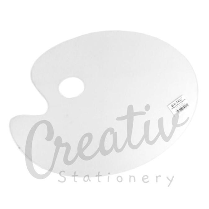 

V-Tec Palet Acrylic Bening Palet Lukis Transparan 15X25 Cm 30X40 Cm