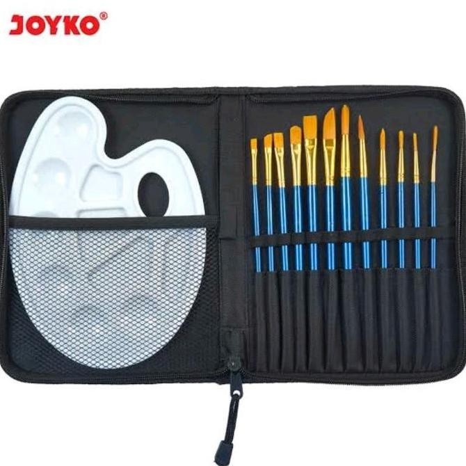 

Joyko Brs7 Art Brush Set Kuas Palet Lukis Dalam Tas