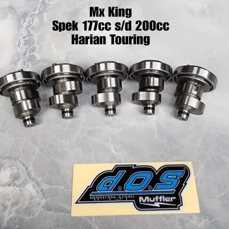 Cam Noken Mx King Spek 177cc 200cc By DOS Jogja