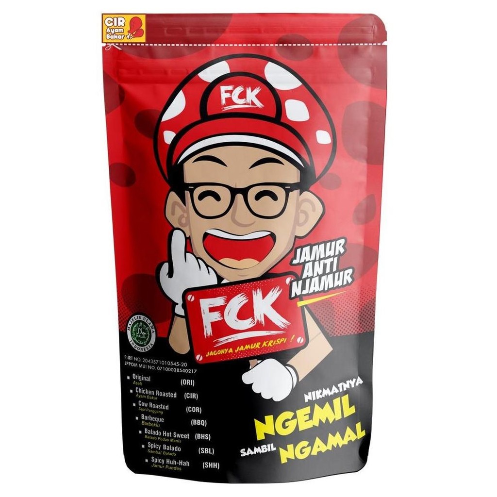 

Jamur Crispy Fck Terlezat Cemilan Kripik Pedas Makanan Ringan Terenak