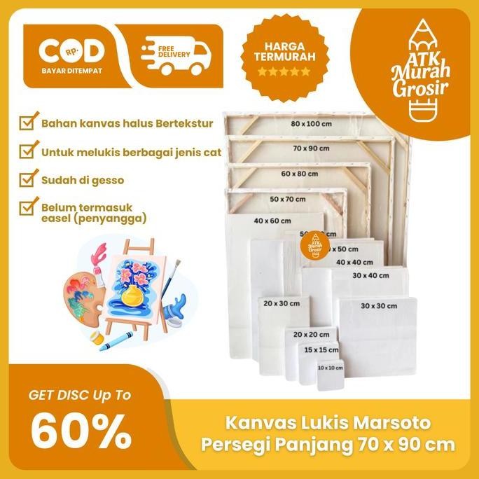 

Kanvas Lukis 70 X 90 Cm/Canvas Board 70 X 90 Cm