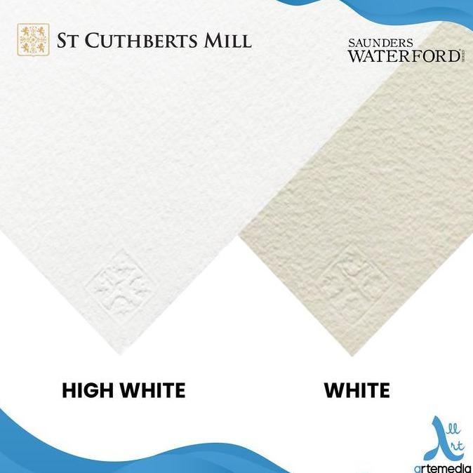 

St Cuthberts Saunders Waterford 41X31Cm Watercolor Kertas Cat Air