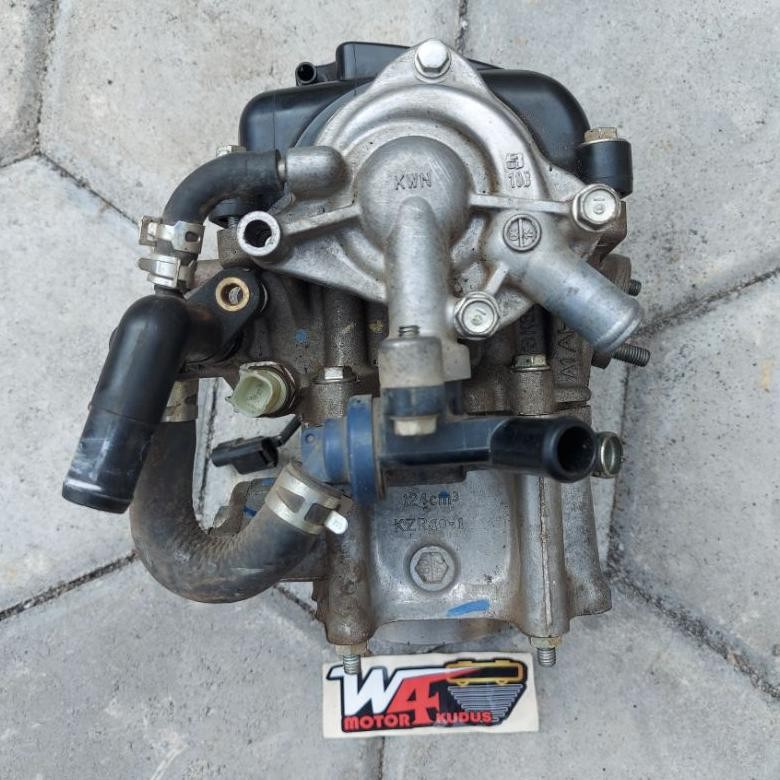 BLOK HEAD VARIO 125 CYLINDER SEHER PISTON HEAD KOP BORING DEKSEL ALL NEW VARIO 125 KODE K60 PNP OLD 