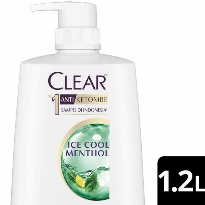 Shampoo Clear Ice Cool Mentol Anti Ketombe 680 ml