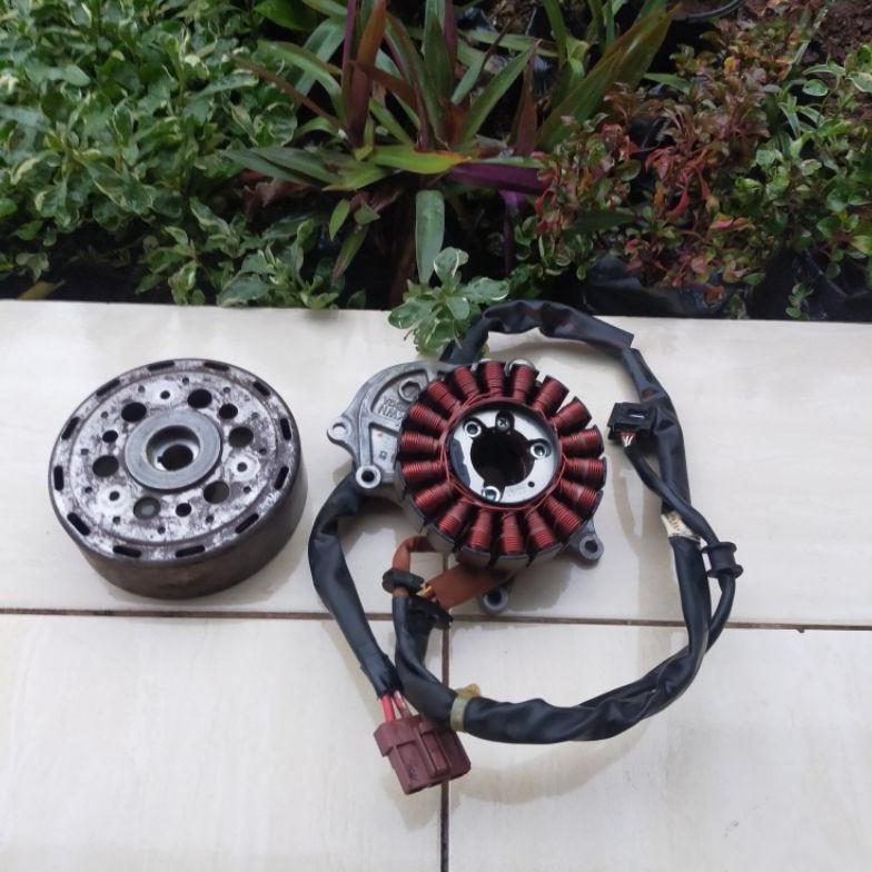 Spull magnet vario 150 K59 satu set sensor CKP pnp vario 125 led