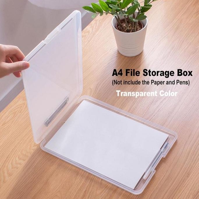 

Clipboard + Storage Alas Papan Ujian / Papan Jalan 2in1 / Clipboard A4 H85