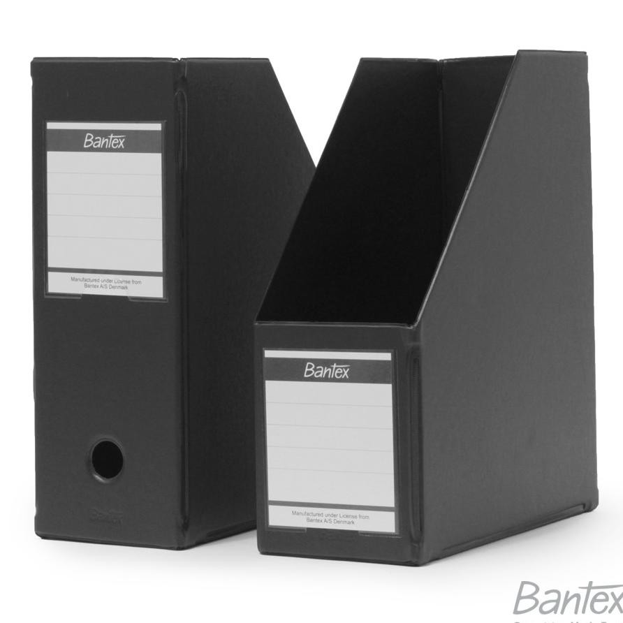 

Bantex Box File Magazine File Extra Jumbo Folio Bla 4 10