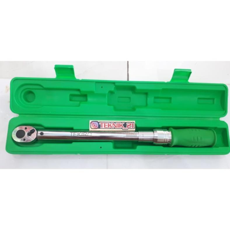 TEKIRO TORQUE WRENCH TR1200 KUNCI TORSI KUNCI MOMEN 20-100Nm 1/2"Dr KUNCI TORSI TEKIRO