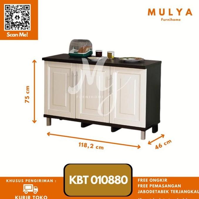 Kichen Set Bawah/Lemari Dapur Bawah / Rak Dapur Mutiara Olympic