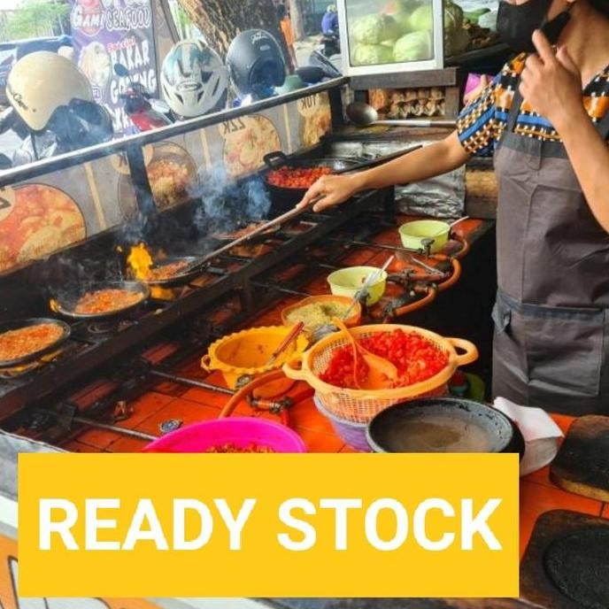 

1 set kompor sambal gami 4 tungku kompor joss (semawar) kompor seblak