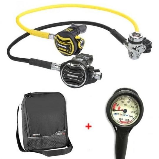 Apeks Regulator Xtx200 Din + Octopus Xtx40 + Spg + Bag