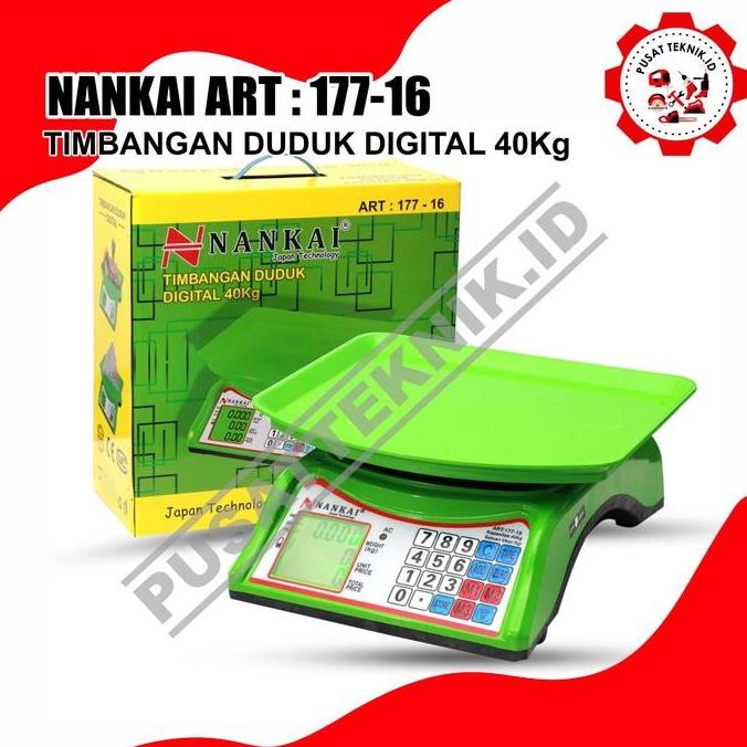 Timbangan Duduk Digital 40Kg Nankai - Timbangan 40 Kg Nankai