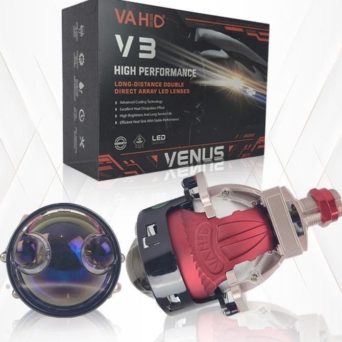 Biled Projector Double Laser Lens Venus 3 Vahid | Biled Laser 3 inch V3 Vahid | 3.0 LED Projector Le