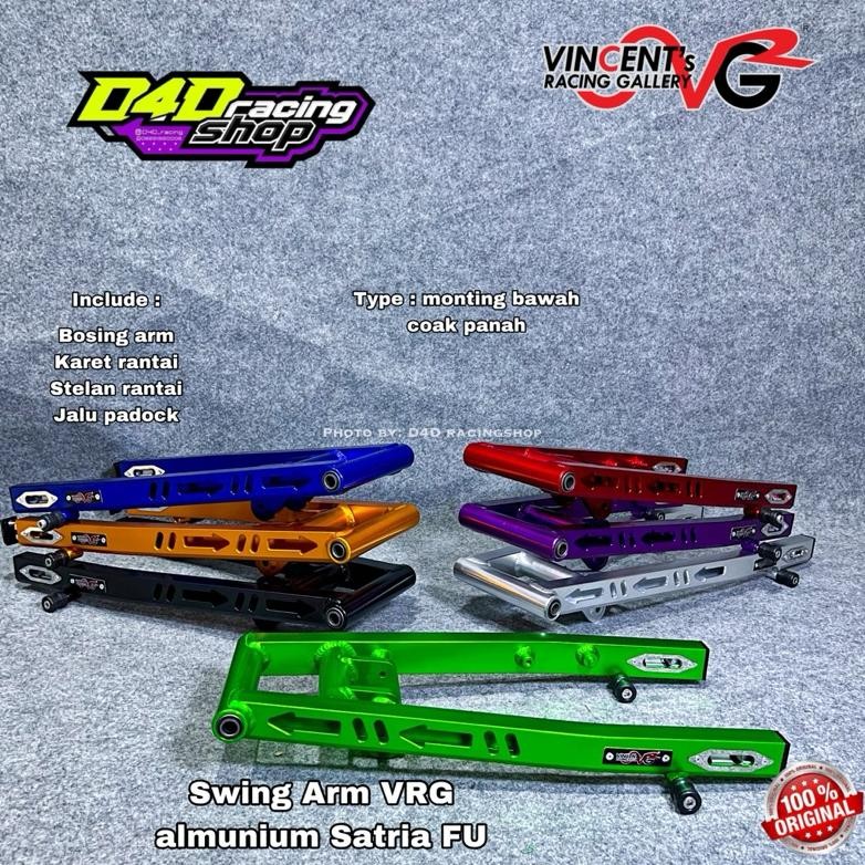 Swing Arm VRG Satria Fu Coak Panjang Standar Sasis Capit Udang Original