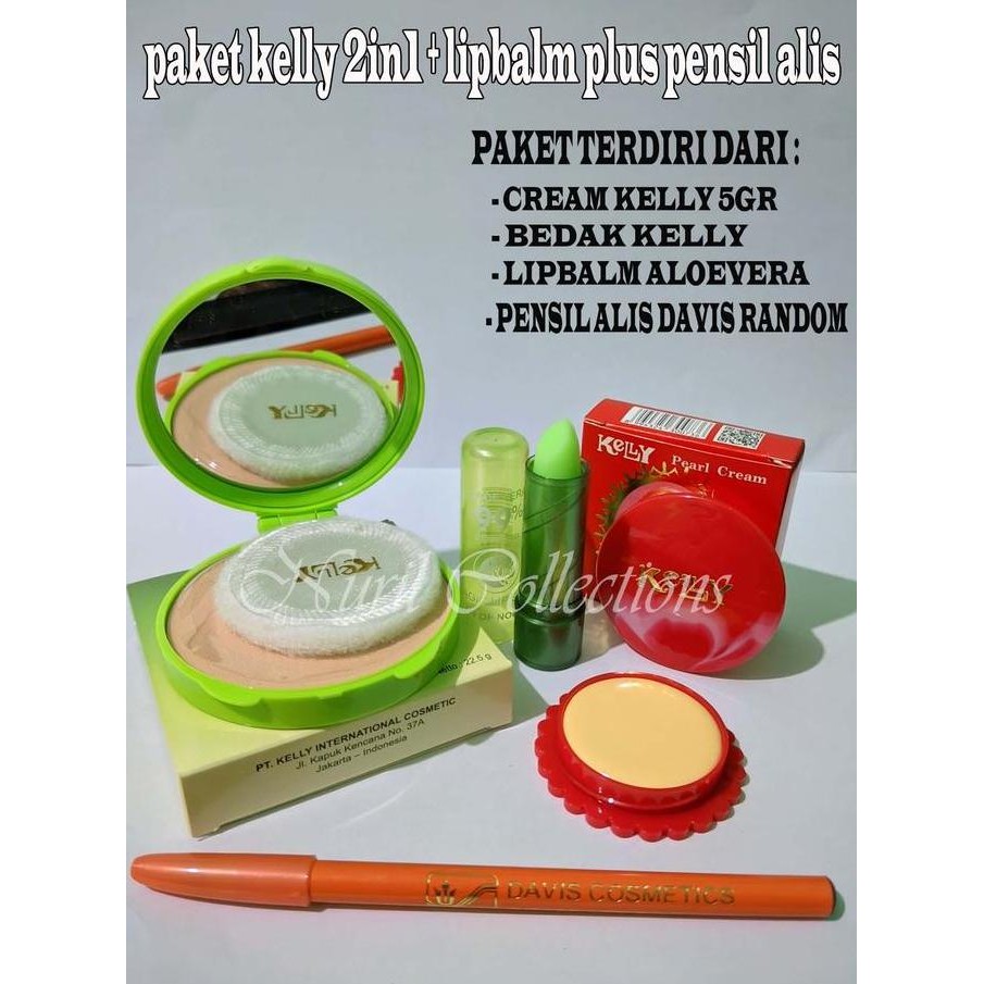 

Paket Hemat Kelly 2in1 Plus Lipstik Aloevera...