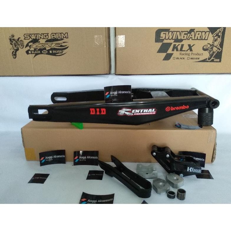 Swing Arm Replika KTM PNP KLX D'Trackers & CRF 150 Panjang 66cm Free Karet Tahanan Rantai Dan Tensio