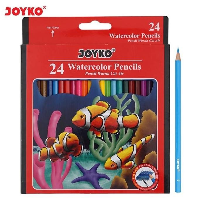 

Pensil Warna Joyko Water Colour 24 Warna / WCP-111 Set