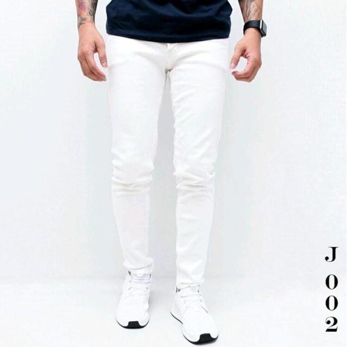 

Celana Jeans Pria Slimfit Stretch - Ripped Denim Skiny Panjang Model Pensil
