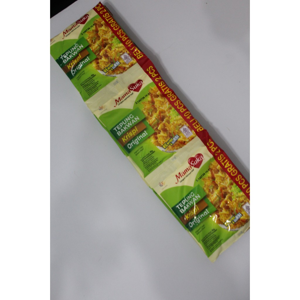 

Mama Suka Tepung Bakwan Krispi Original 80gr @rtg (10 pcs)