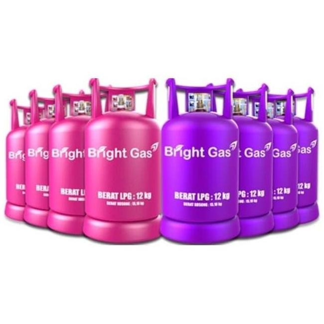 Tabung Gas Elpiji Bright Gas 12 Kg + Isi Resmi Pertamina