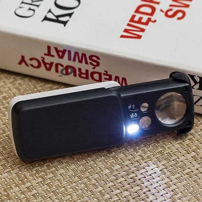 

Kaca Pembesar Magnifying Glass Jewelry Repair Tool With Led New Stok