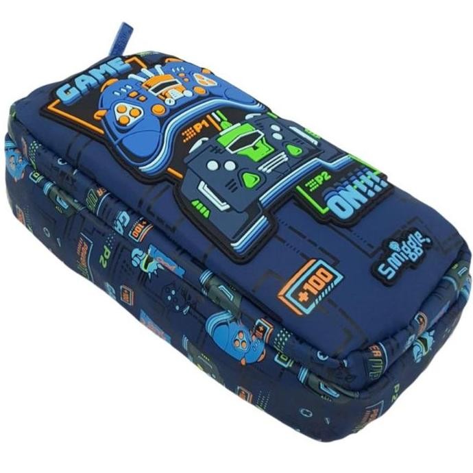 

Tempat Pensil Smiggle Game On / Pencil Case Smiggle Game Anak Laki-Laki Boy / Tempat Pensil Anak Laki-Laki Virtual Game New Stok