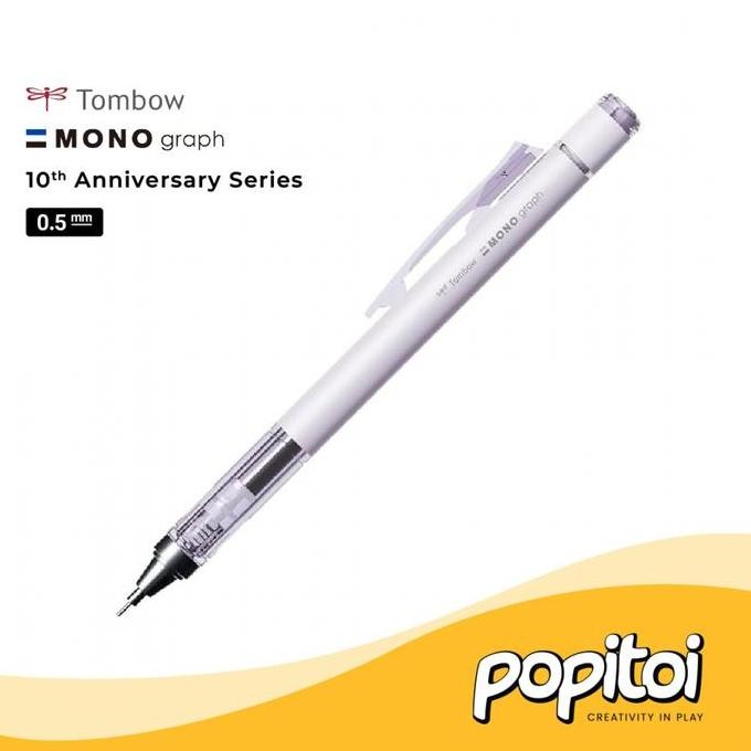 

Tombow Mono Graph 10Th Anniversary Model Mechanical Pencil 0.5 Mm Pensil Mekanik New Stok