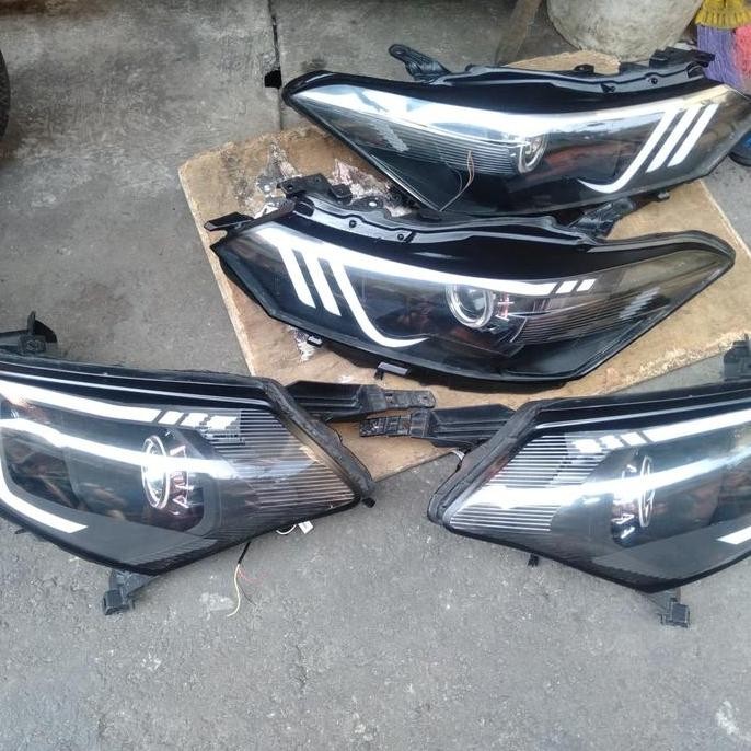 lampu headlamp modifikasi custom vios limo gen 3