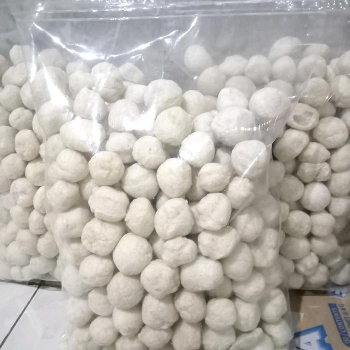 

Rkm Kerupuk Bakso Ikan Tenggiri 500Gr,Krupuk Ikan Tengiri Ampalang Bakso Makanan Instan Cemilan Snack Jajanan Kering