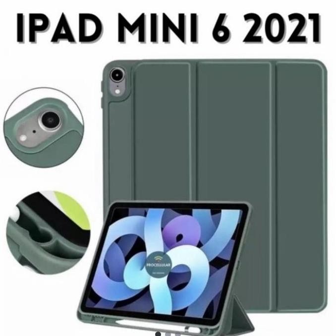 

Smart Case iPad Mini 6 2021 White Premium Slot Holder Pensil Stylus