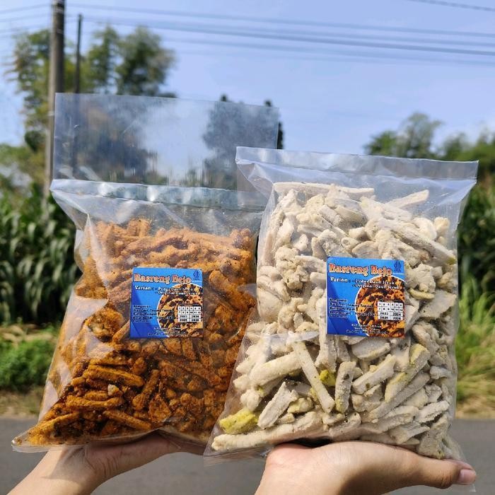 

RKM [DAPAT 2] 1KG MIX (ORI + PEDAS) BASRENG BEJO OFFICIAL 500 gr dpt 2 Food Snacks