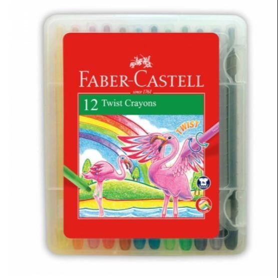 

EMS Crayon Twist Faber Castell 12 dan 24 Warna Krayon Putar